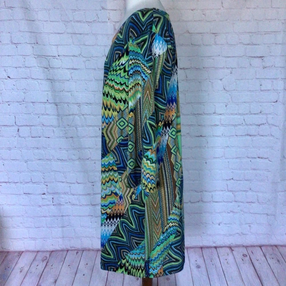 Dream Dance Colorful Abstract Dress - Size Medium - Picture 6 of 8